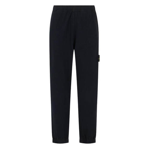 Stone Island 石头岛 男士 SS26 长裤 COMFORTABLE 黑色侧边口袋
