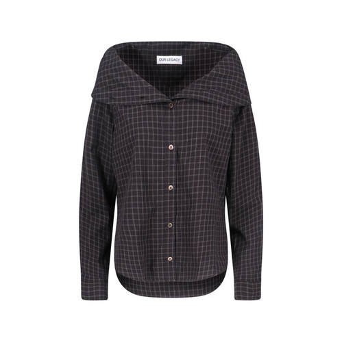 Our Legacy 女士 FW25 衬衫 黑色
