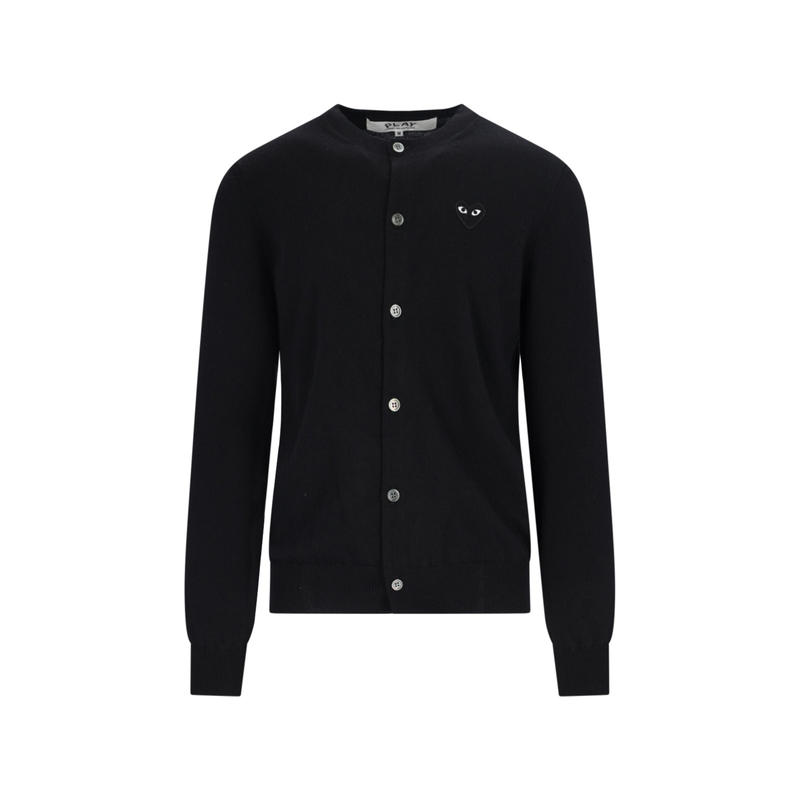 Comme Des Garcons Play 中性（成人） FW25 毛衣 黑色毛线衫