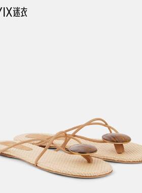 Christopher Esber 女款Doma 精饰人字拖 迷衣时尚