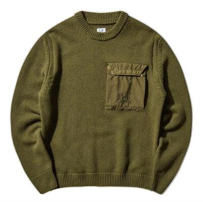 C.P. Company 男士 FW25 卫衣 C.P. 公司圆领套头衫