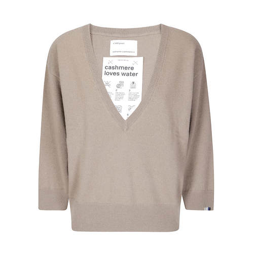 Extreme Cashmere 女士 FW26 毛衣 珍珠色针织开衫