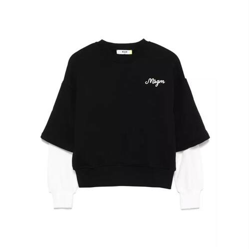 MSGM 男童 FW25 卫衣 带Logo毛线衫童装