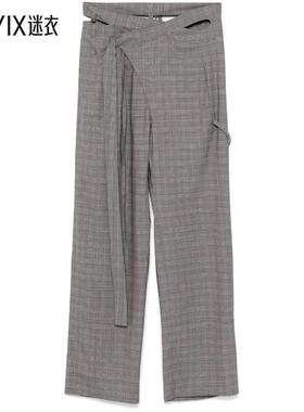 【春夏新品】Ottolinger 女款OTTOLINGER 灰色裤子 迷衣时尚