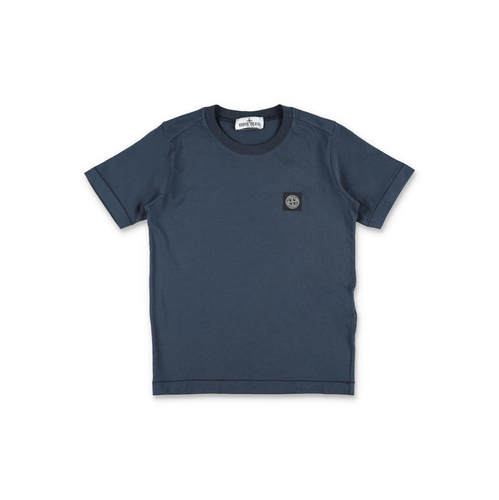 Stone Island 石头岛 男童 FW26 T恤 Compass 棉质针织童装