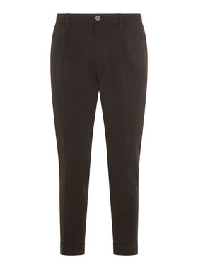 Gta Il Pantalone 男士 秋冬新品 长裤 黑色粘胶纤维长裤