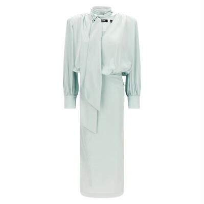 ROTATE 女士 FW26 连衣裙 'Ruched Long'