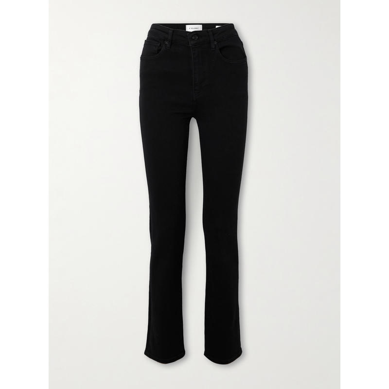 FRAME 女士 牛仔长裤 铅笔超弹力中腰紧身牛仔裤