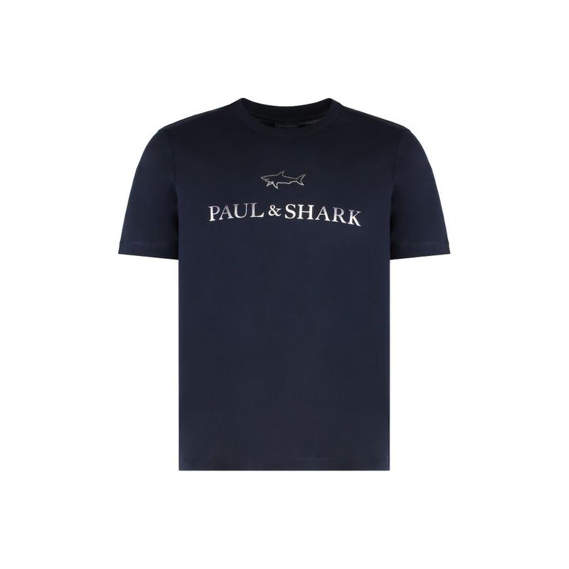 Paul  Shark 男士 FW25 T恤 標誌印花 T 卹