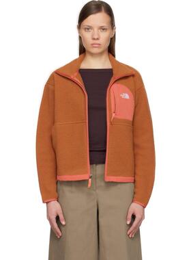 The North Face 女士 卫衣 橙色 Yumiori Off Peak Full-Zip 夹克