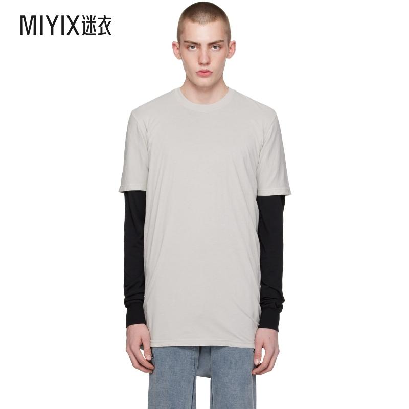 Boris Bidjan Saberi男士灰色 TS5 T 恤 迷衣时尚