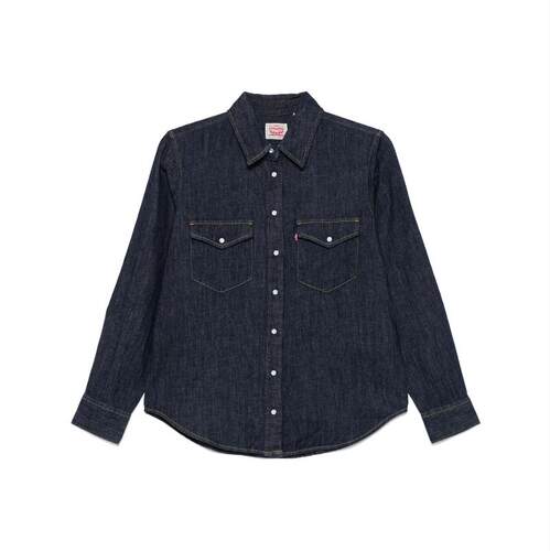Levi's 李维斯 女士 SS25 衬衫 WESTERN TODAY`S NEWS 标志性图案
