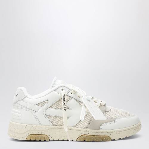 Off-White 男士 SS26 运动鞋 OUT OF OFFICE 超薄款(白/奶油色)