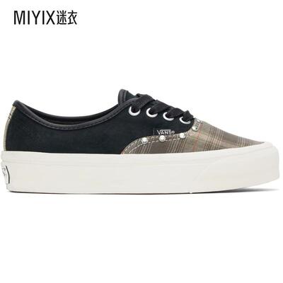 Vans范斯 女士黑色 & 卡其色 Premium Authentic 44 运动鞋 迷衣