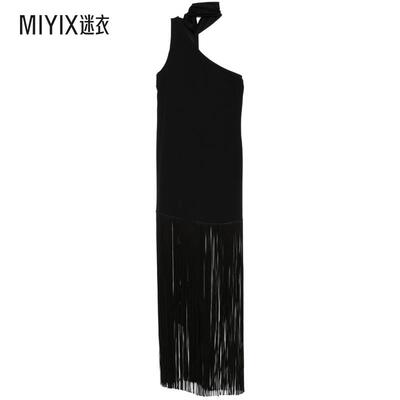 【春夏新品】TALLER MARMO PRE 黑色连衣裙女款  迷衣时尚