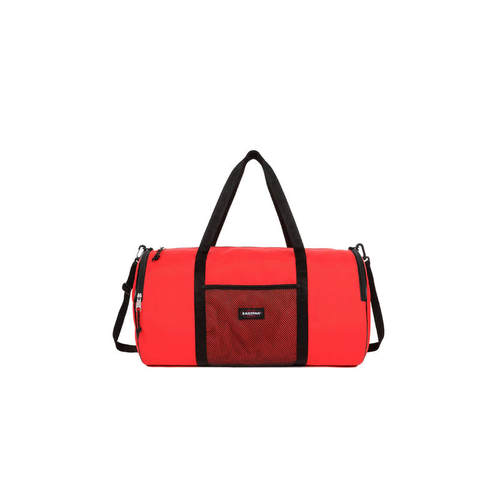 Eastpak 男士 SS25 行李包 X TELFAR 大号粗呢徽标拼布旅行包