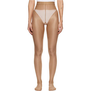 Wolford 沃尔福特 女士 袜子 黄褐色 Neon 40 连裤袜