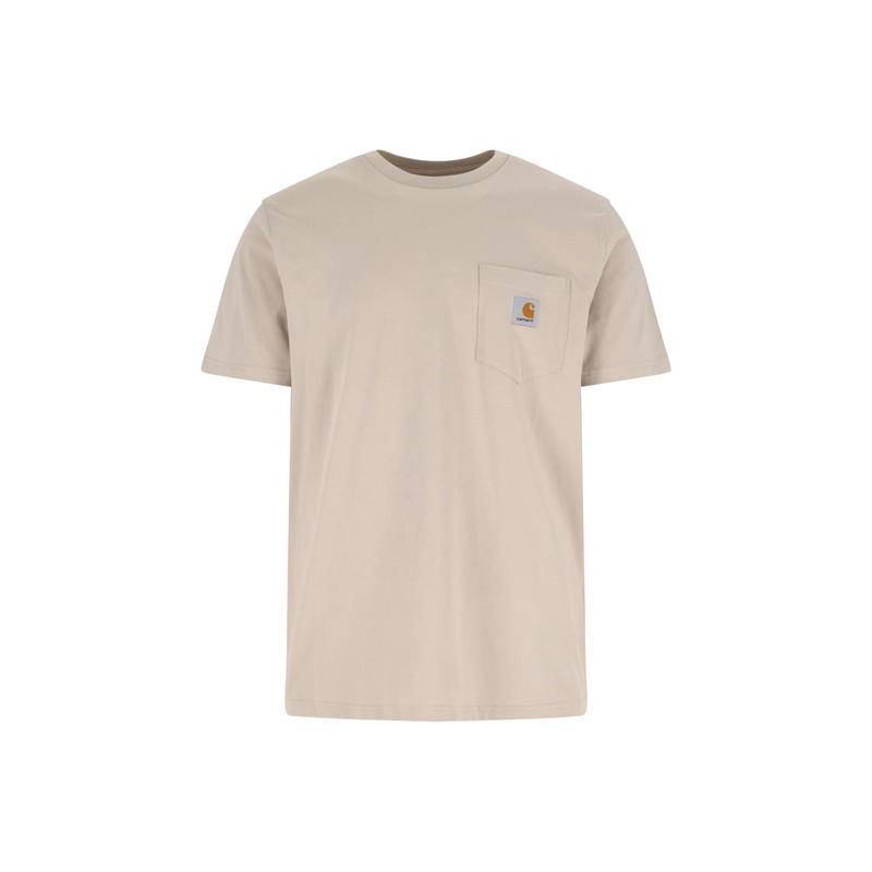 Carhartt WIP 男士 FW25 T恤 and Polos T恤浅褐色T恤