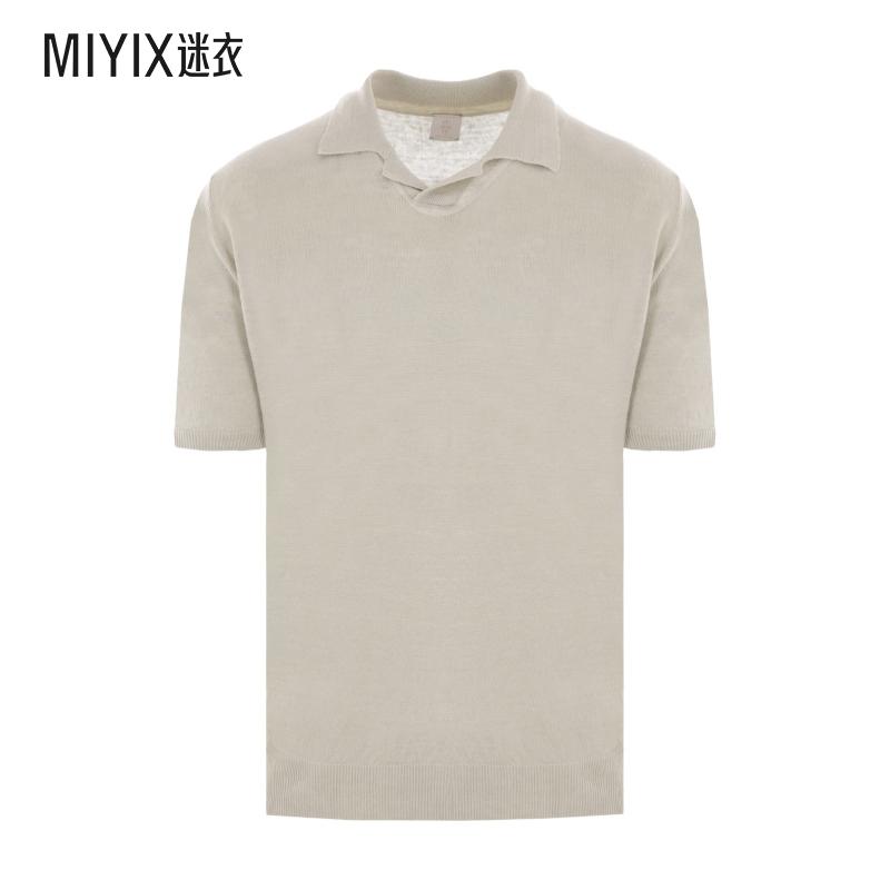 【春夏新品】Eleventy 男士短袖POLO衫 迷衣时尚