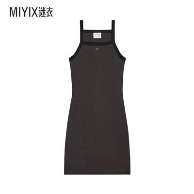 Courrèges  女 无袖撞色连衣裙  迷衣时尚