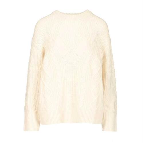 Loulou de Saison 女士 FW25 毛衣 Silva 绞花针织