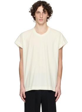 Homme Plissé Issey Miyake 男士 T恤 灰白色 Release-T 2 T 恤