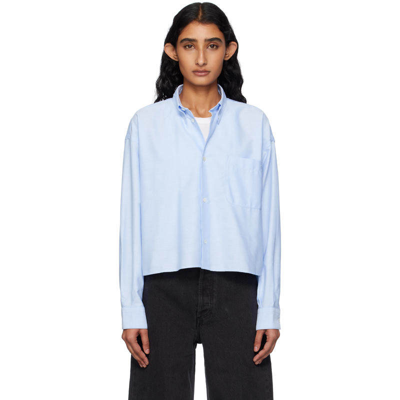 A.P.C. 女士 衬衫 蓝色 Sophia Button Down