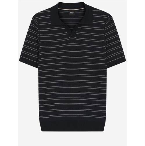 Hugo Boss 雨果博斯 男士 SS26 针织衫 Hugo Boss 条纹短袖