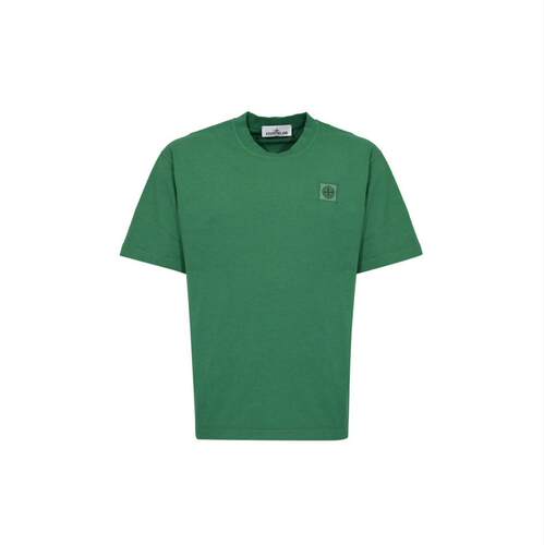 Stone Island 石头岛 男士 T恤 Stone Island 指南针图案 T 恤