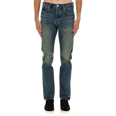 Purple Brand 男士 FW25 牛仔长裤 修身牛仔裤