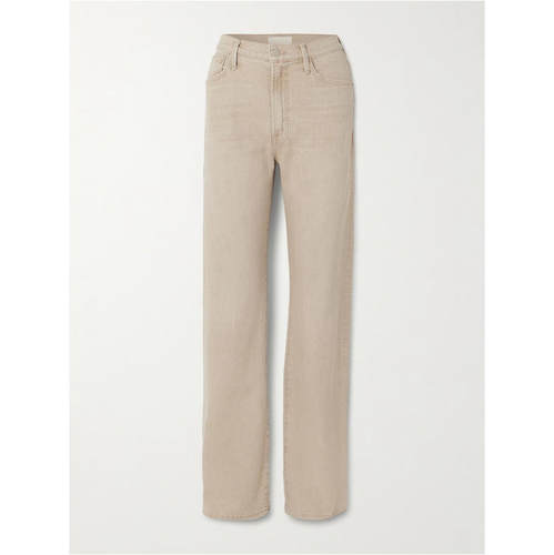 Mother Denim 女士 SS26 牛仔长裤 Dodger Sneak 中腰直筒牛仔裤