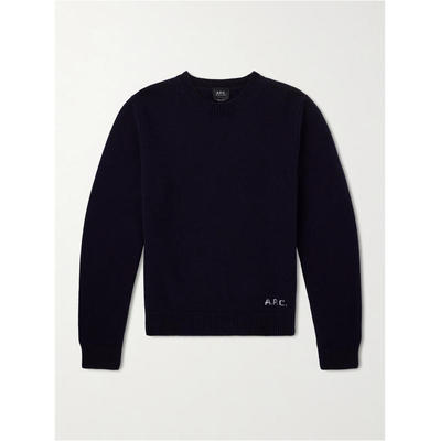 A.P.C. 男士 FW26 毛衣 Edmond 圆领针织套头衫