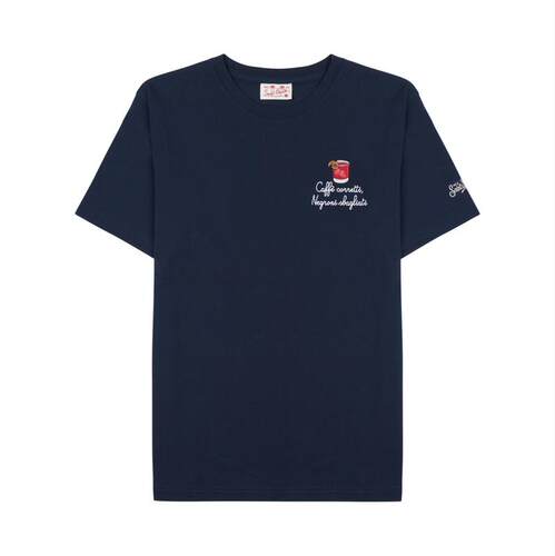 MC2 Saint Barth 男士 SS26 T恤 CON RICAMO