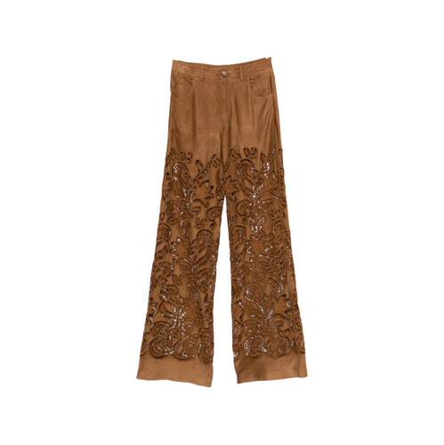Ermanno Firenze 女士 SS26 长裤 裤子