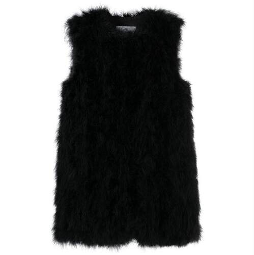 Yves Salomon 女士 FW26 夹克 黑色