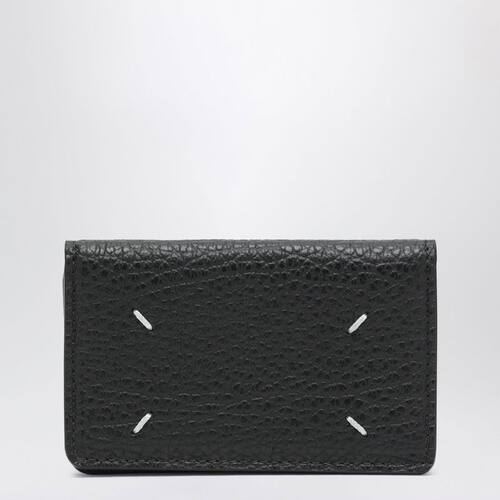 Maison Margiela 马吉拉 男士 FW26 卡包 FOUR STITCHES 黑色卡套