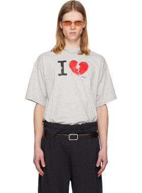 Magliano 男士 T恤 灰色 I Suffer T 恤