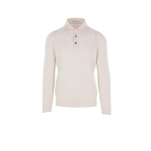 POLO衫 英式 羅紋針織斜紋寬領 Brunello 衫 男士 Polo Cucinelli