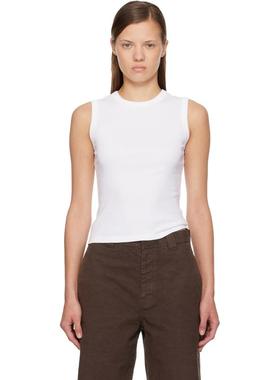 FLORE FLORE 女士 背心 白色 Esmé 背心