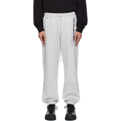 Mastermind Japan 男士 运动长裤 灰色 Dickies 联名抽绳运动裤