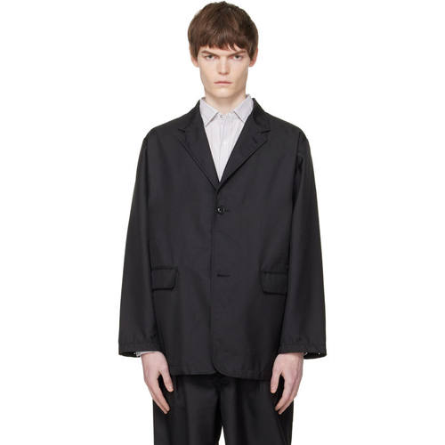 nanamica 七海之家 男士 西装外套 黑色 Polyester Twill Club