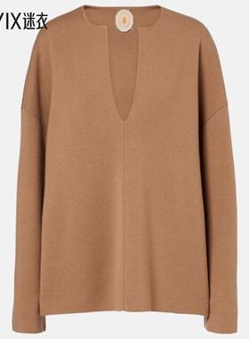 Jardin Des Orangers 女款Serafino 羊毛羊绒毛衣 迷衣时尚