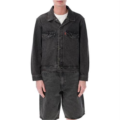 Levi's 李维斯 男士 SS26 夹克 Levi's 纽扣式牛仔卡车司机