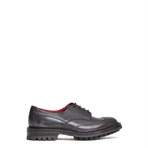 Tricker’s 男士 FW25 休闲皮鞋 Country Brogue Derby 鞋