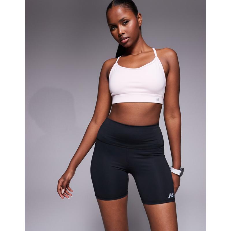 New balance 女士 短裤 Harmony 高腰短裤(黑色)