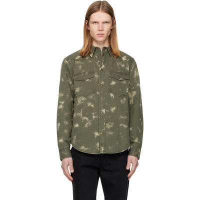 isabel marant 伊莎贝尔·玛兰 男士 衬衫 绿色 Tasco