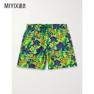 直筒中長(zhǎng)印花泳褲 迷衣時(shí)尚 Moorea 男士 春夏新品 Vilebrequin