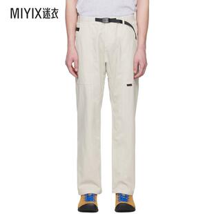 Gramicci小野人 男款灰白色 Gadget 长裤 迷衣时尚