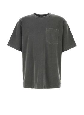 Carhartt WIP 男士 SS26 T恤 S/S Torion 深灰棉质口袋T恤