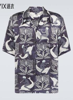 COMMAS  男 印花衬衫 迷衣时尚